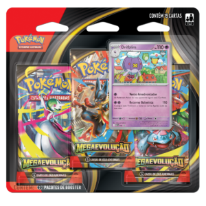BLISTER TRIPLO ME01 MEGA EVOLUÇÂO