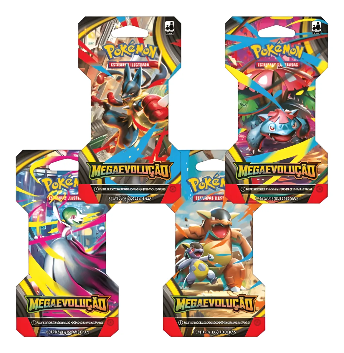 Booster Unitário Pokémon Mega Evolução (PT-BR)