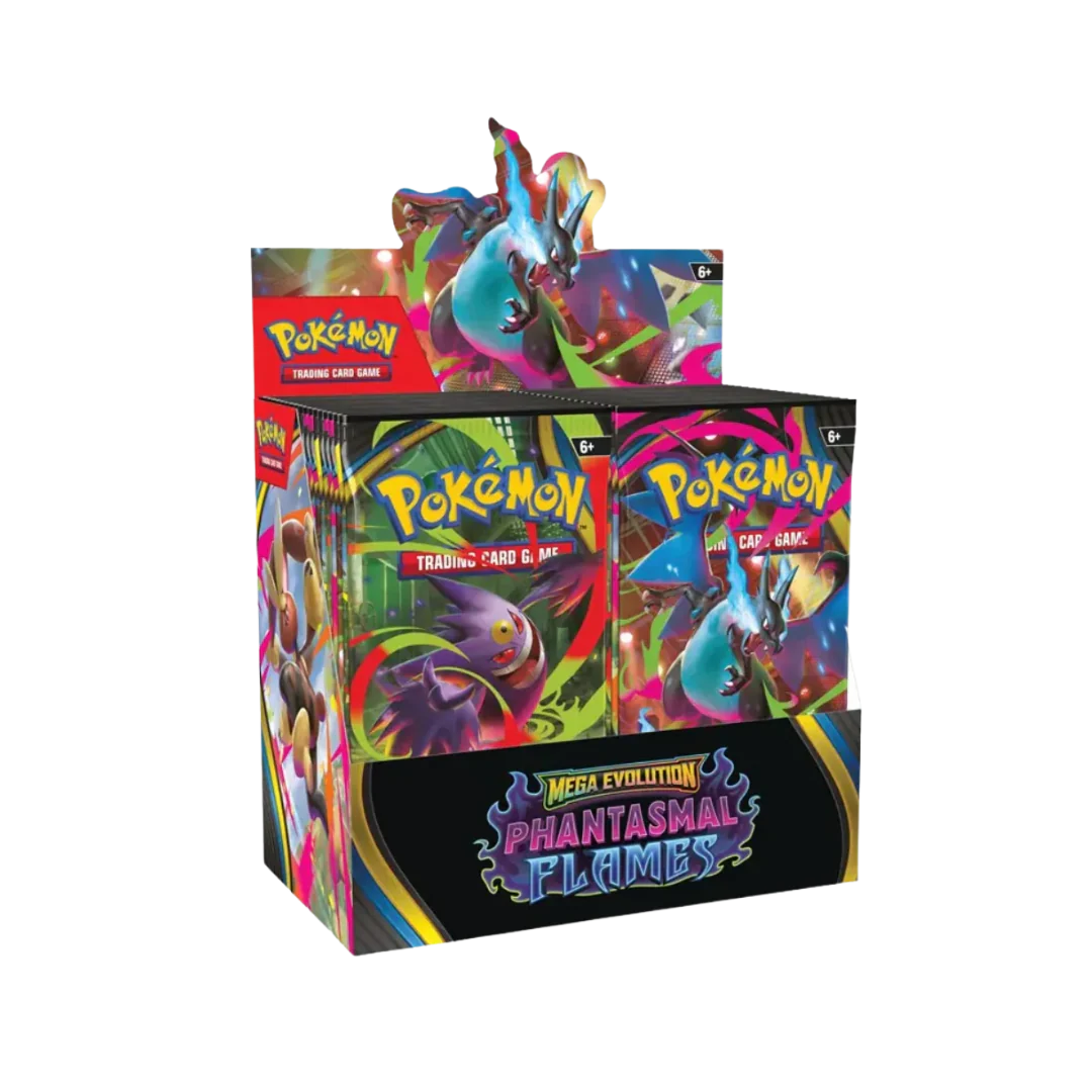 Pokémon Box 36 Booster Fogo Fantasmagórico