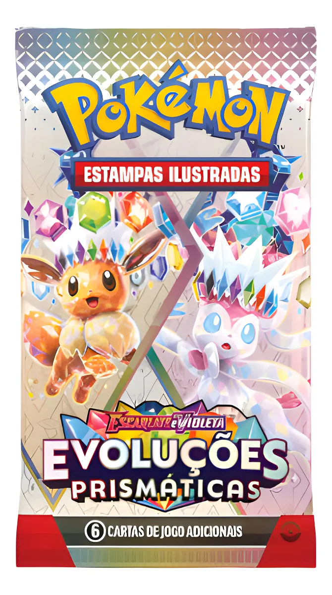 Booster Unitário Pokémon Evoluções Prismáticas (PT-BR) - Imagem 2
