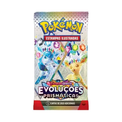 Booster Unitário Pokémon Evoluções Prismáticas (PT-BR)