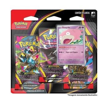 Blister Triplo Escuridão Absoluta Pokemon TCG