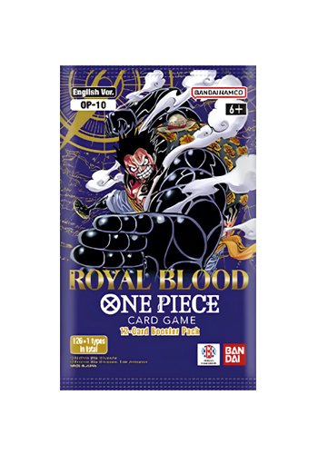 Booster Avulso One Piece OP-10 Royal Blood em inglês