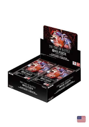 Box One Piece Card Game OP-16 The Time of Battle em inglês lacrada com 24 boosters oficiais Bandai