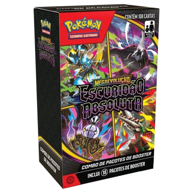 Booster Box Escuridão Absoluta 18 Pacotes (PT-BR)